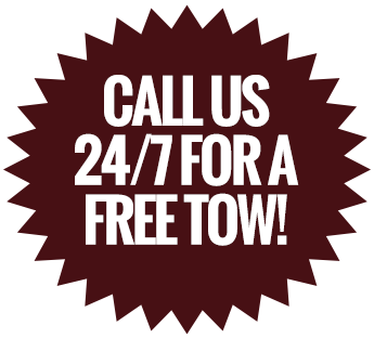 Call Us 24/7 for a Free Tow!